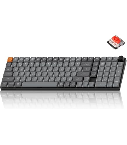 Amazon.com: Keychron K17 Max QMK/Launcher Ultra-Slim